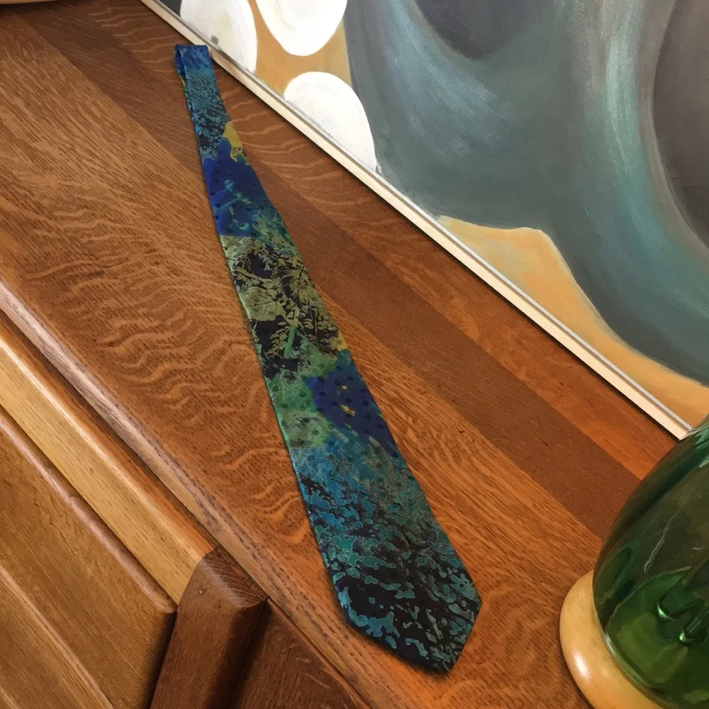 Vintage Italian Silk Tie - Picture 2 of 7